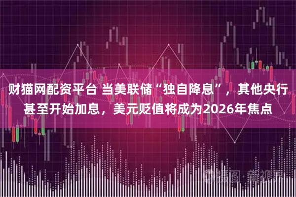 财猫网配资平台 当美联储“独自降息”，其他央行甚至开始加息，美元贬值将成为2026年焦点